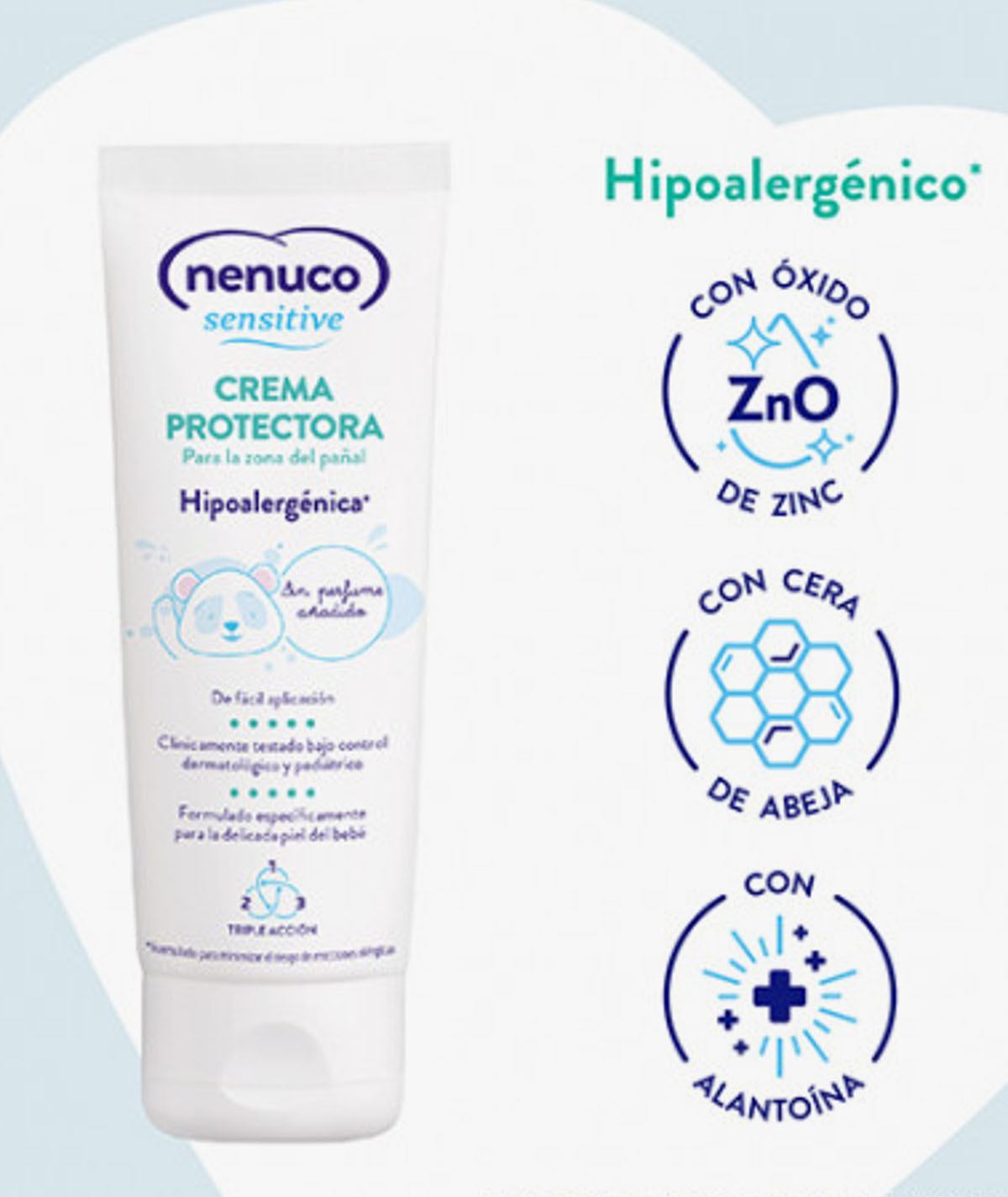 Crema hidratante protectora para bebé - 100 ml