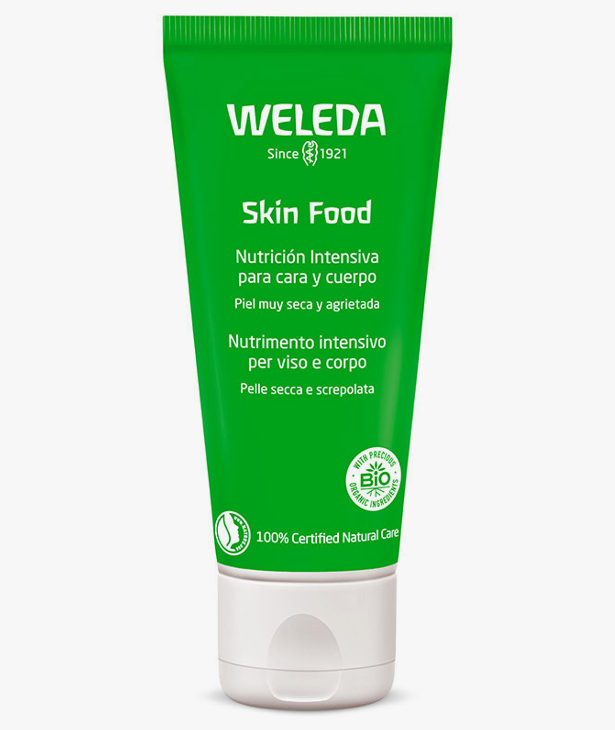  Weleda Skin Food Crema de día nutritiva para el cuidado facial,  1.3 onzas líquidas, hidratante rico en plantas con extracto de hoja de  olivo, escualano y manzanilla : Belleza y Cuidado