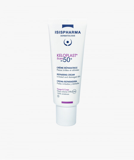 Isispharma Keloplast scars SPF50+