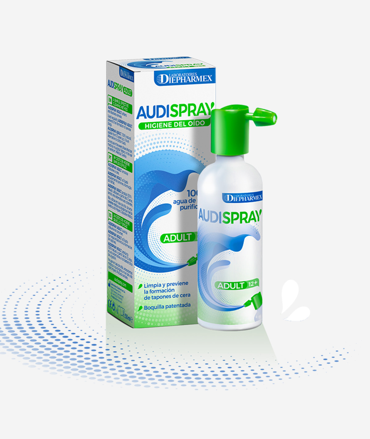 Audispray Adult Solución Limpieza Oídos 50ml