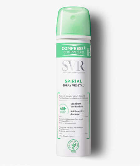 sorpresa Oso algo SVR SPIRIAL Vegetal Spray Desodorante Antitranspirante 75 ml