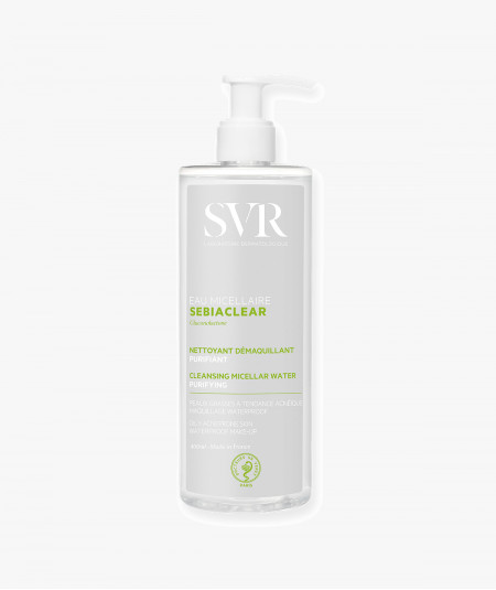 SVR Sebiaclear Eau Micelar Limpiadora Purificant Agua Micelar