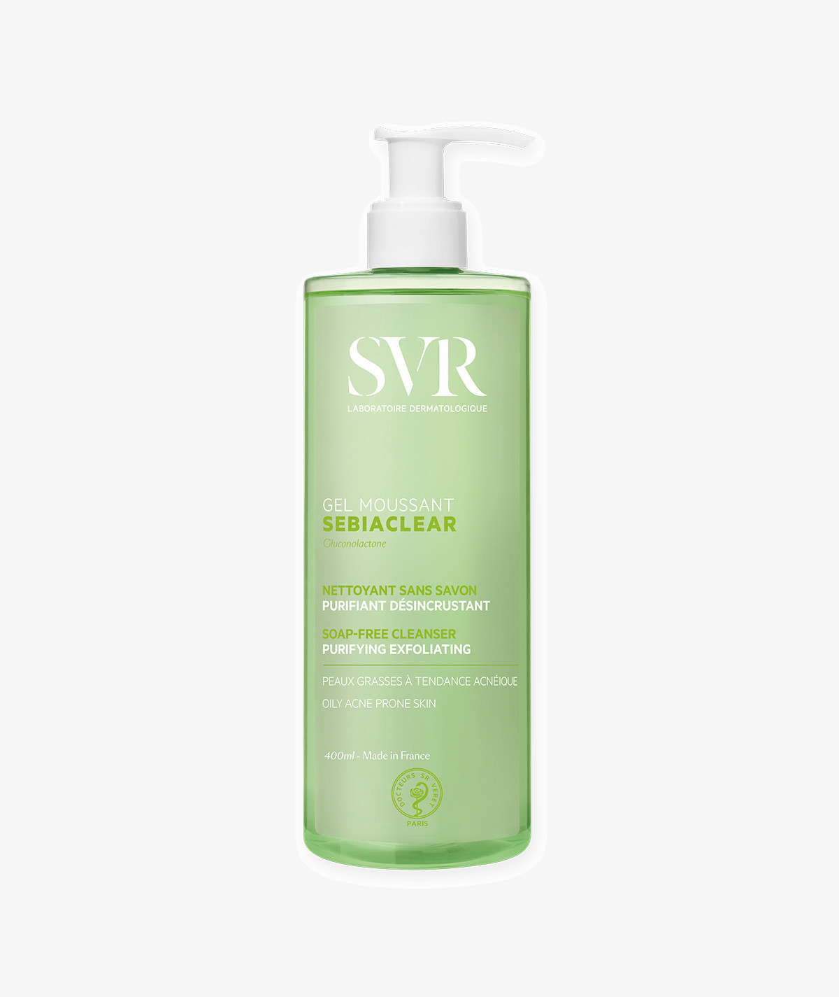 SVR Sebiaclear Gel Moussant Espuma Limpiadora Desincrustante 400ml