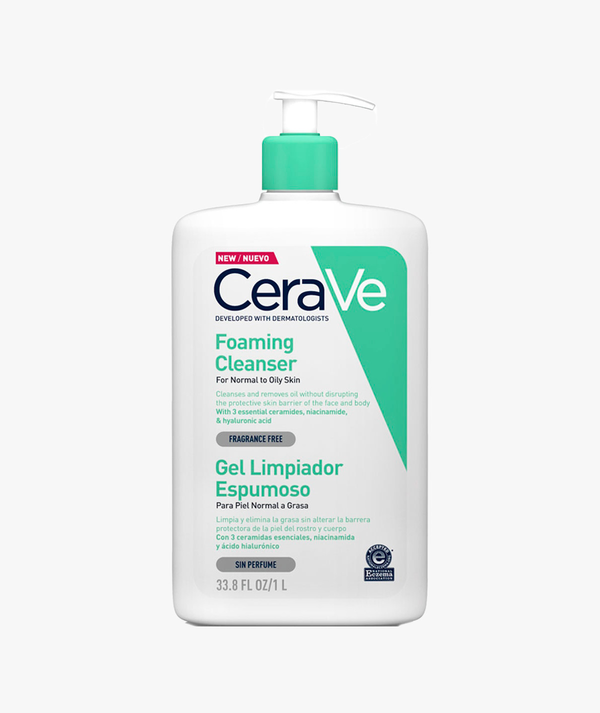 cerave Gel Limpiador Espumoso Familiar