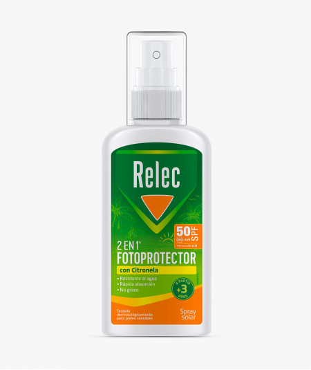 Relec 2en1* FOTOPROTECTOR con Citronela 100 ml