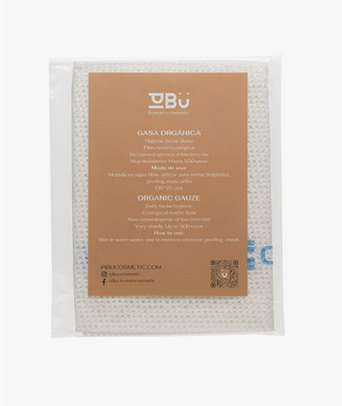 Pibucosmetic Gasa Orgánica