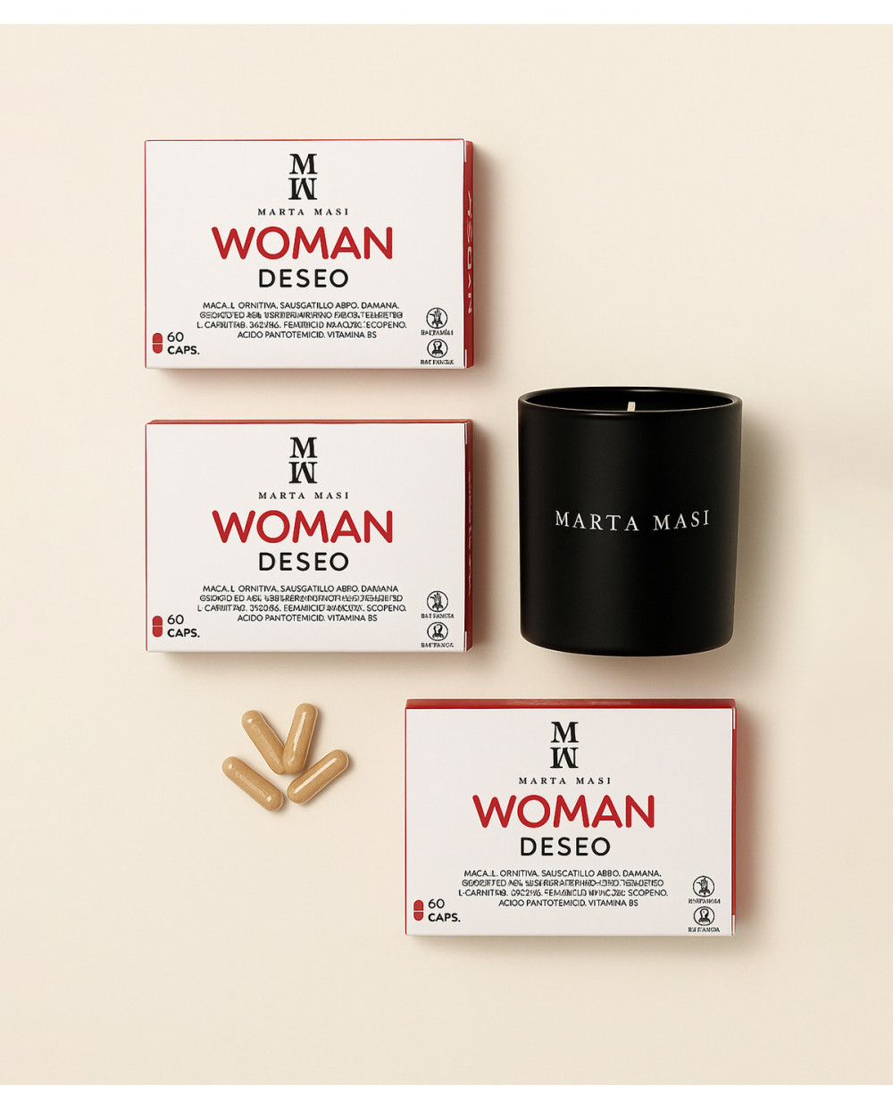 Pack 3x Woman Deseo de Marta Masi