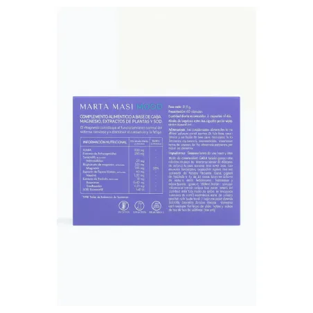 Ingredientes Mood de Marta Masi