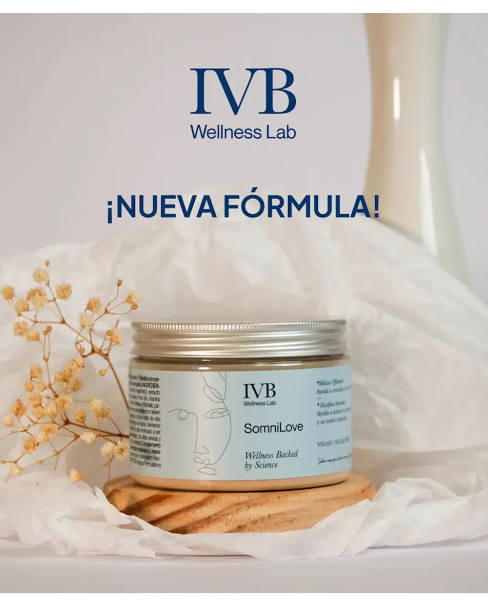 IVB Somnilove Sabor Neutro 210gr