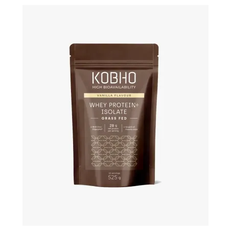 Kobho Proteína Whey Aislada Sabor Vainilla 525 g