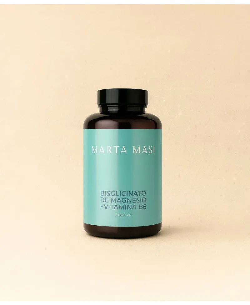 Marta Masi MAX Bisglicinato de Magnesio y Vitamina B6