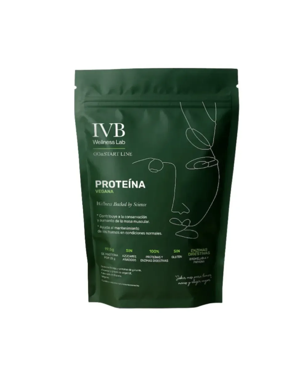 IVB Go&Start Proteína vegana 500 gr