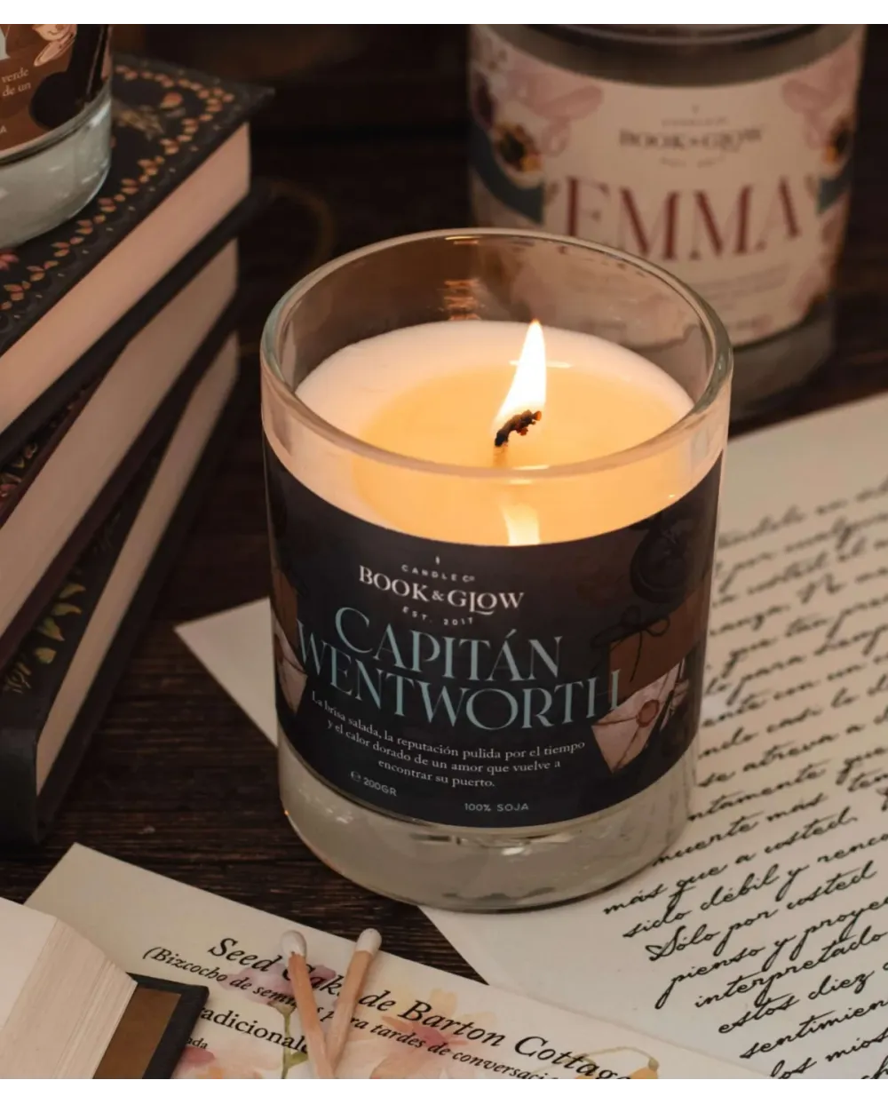 Book & Glow Capitán Wentworth Edición Especial
