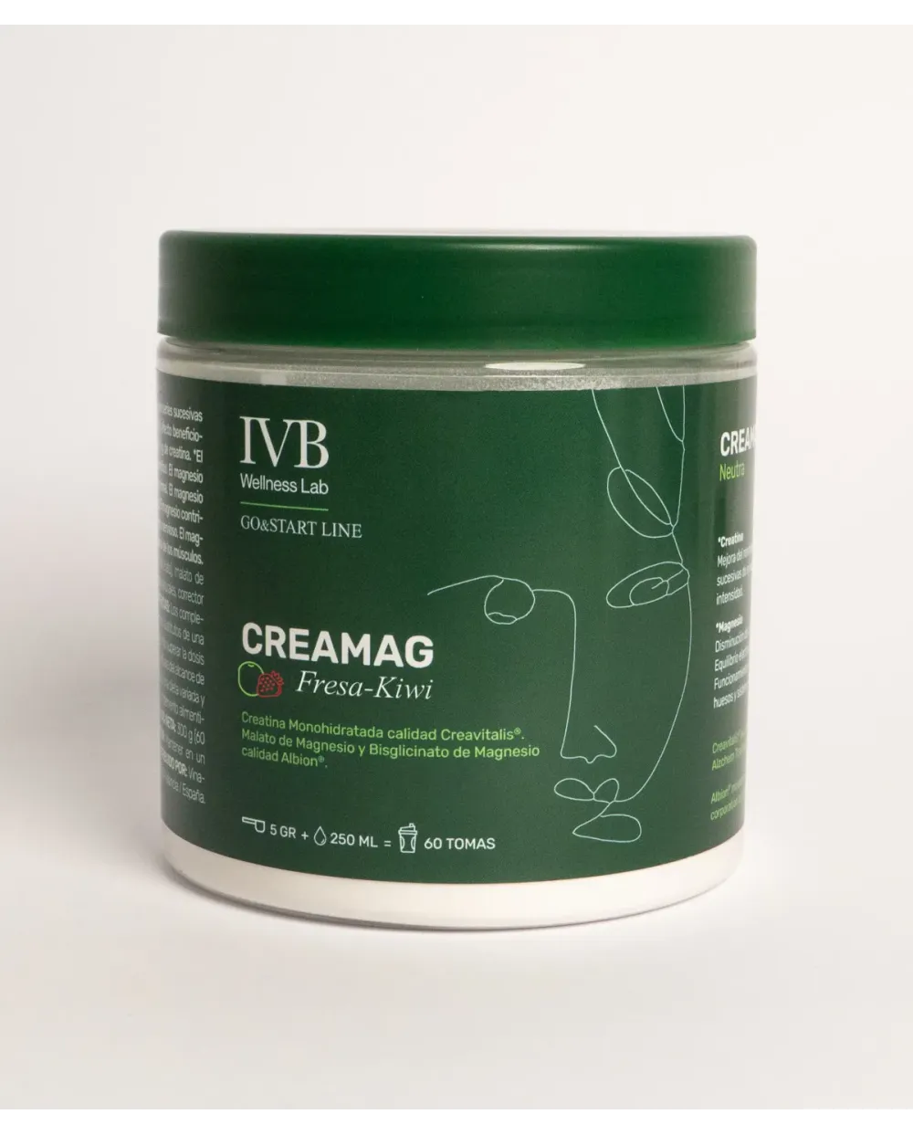 IVB Go & Start Creamag 300g Sabor Fresa-Kiwi