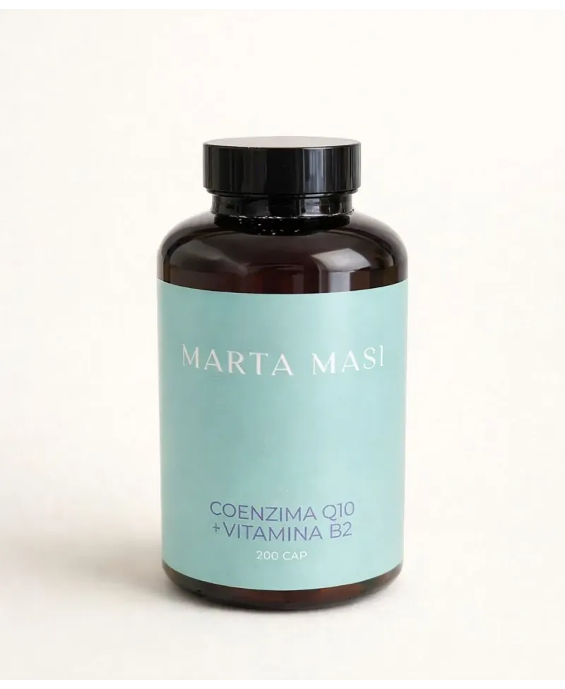 Marta Masi MAX Coenzima Q10 + Vitamina B2 (200 cápsulas)