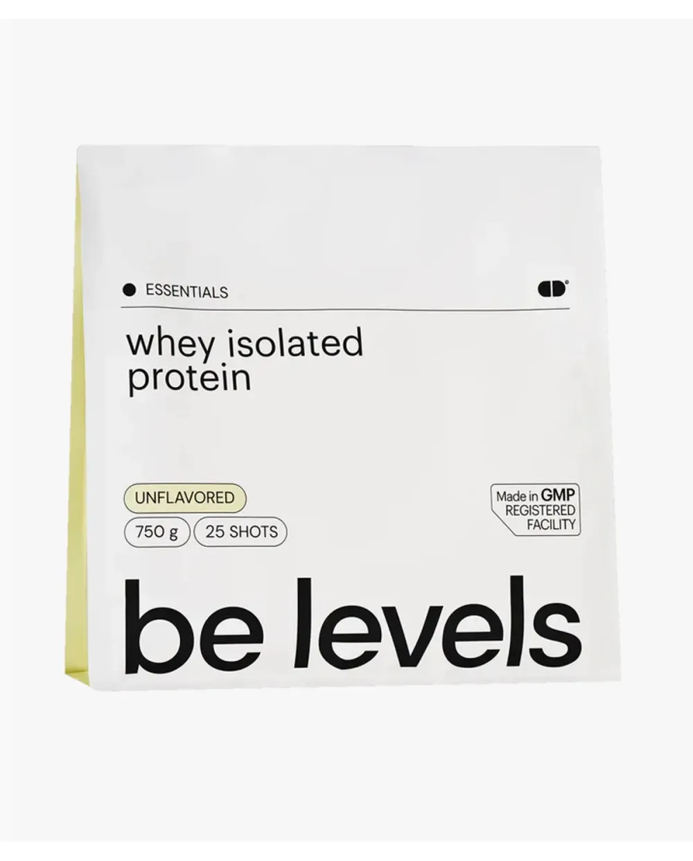 Belevels Whey Isolated Protein Sabor Neutro 750g
