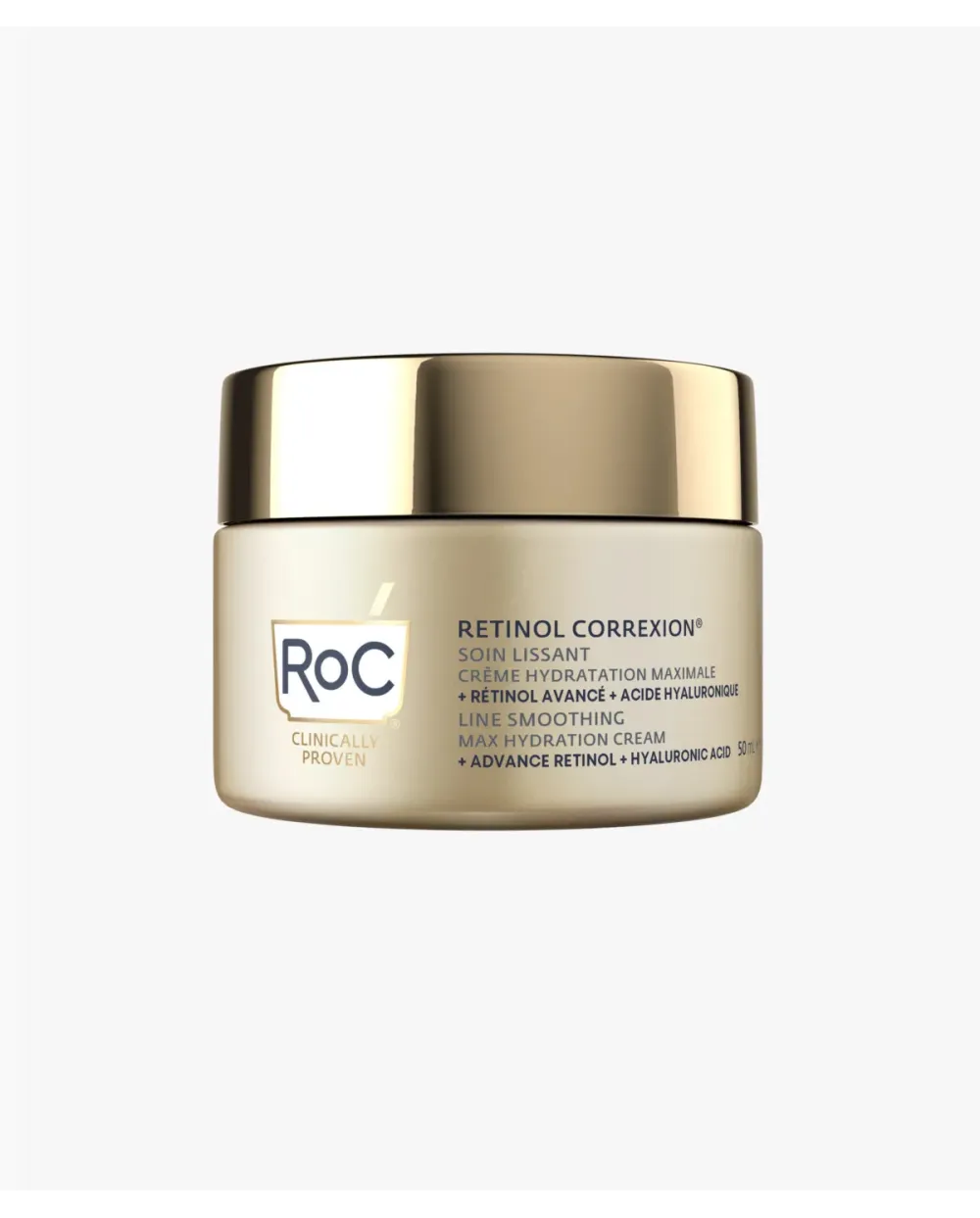 Roc Retinol Correxion Line Smoothing Crema Hidratación Máxima 50 ml