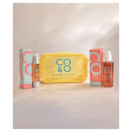 Pack Rutina Piel Mixta y Grasa C&CO | Limpiador + Hidratante Efecto Hielo + Bolsa de Playa de Regalo