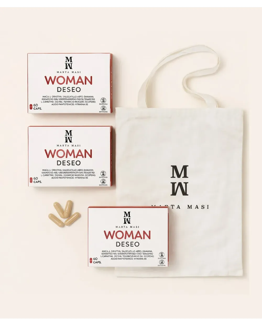 Pack 3x Woman Deseo de Marta Masi