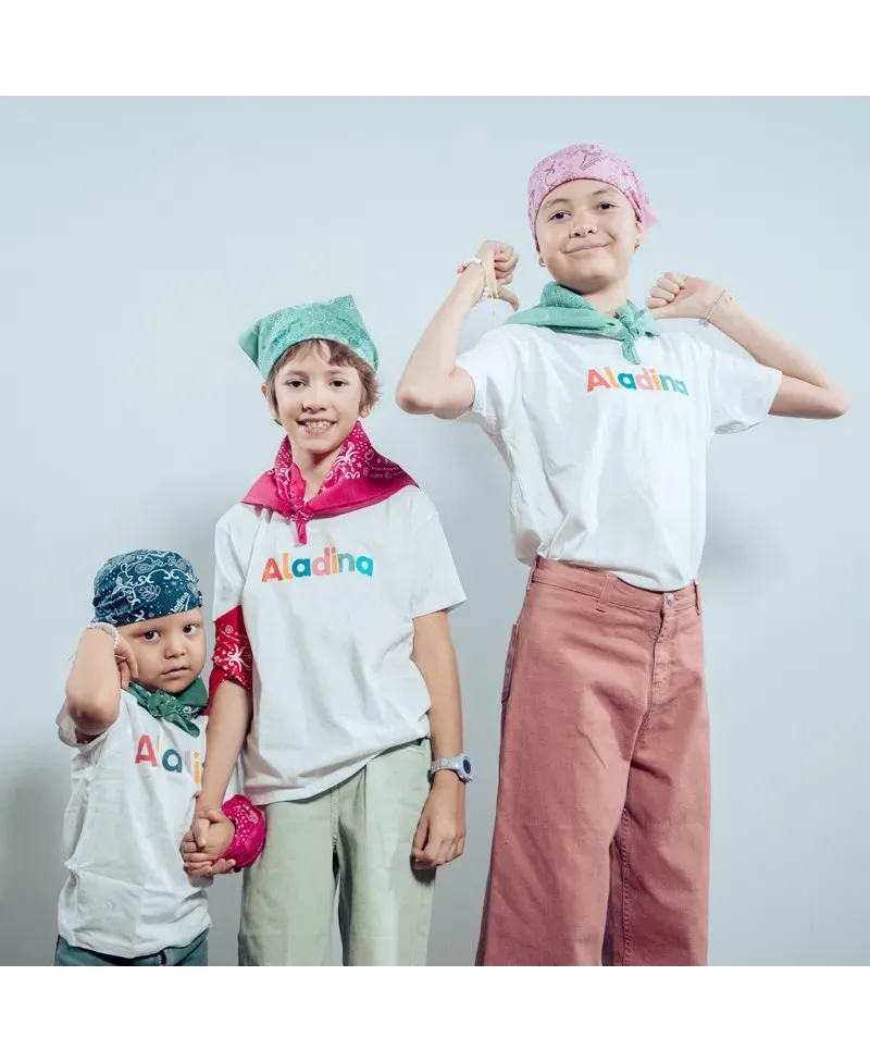 Pañuelo Solidario Aladina - Verde Esperanza