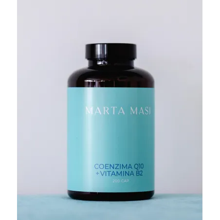 Marta Masi MAX Coenzima Q10 + Vitamina B2 (200 cápsulas)
