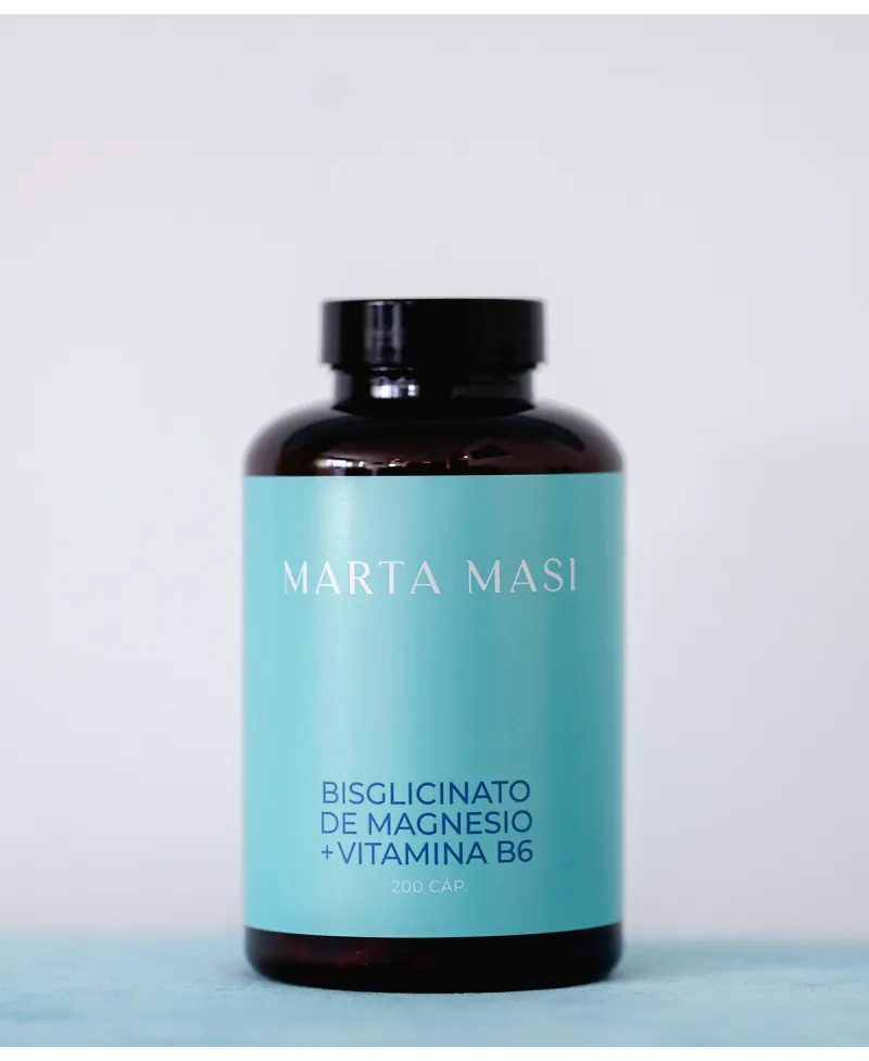 Marta Masi MAX Bisglicinato de Magnesio y Vitamina B6