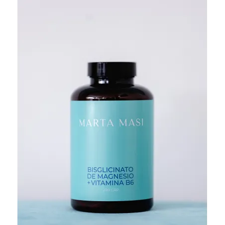 Marta Masi MAX Bisglicinato de Magnesio y Vitamina B6