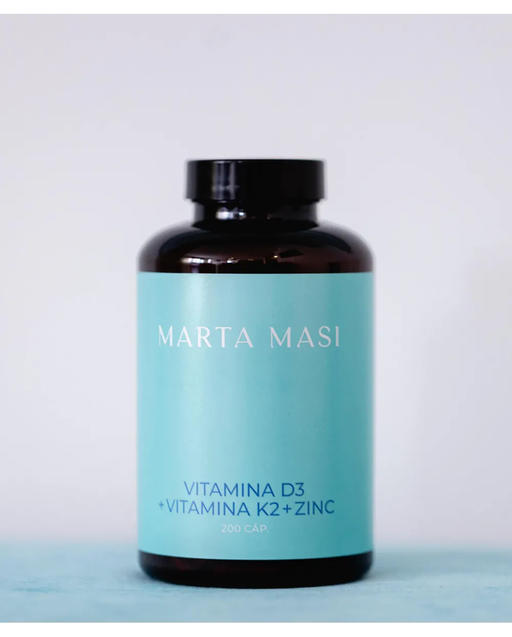 Marta Masi Max Vitamina D3 + Vitamina K2 + Zinc 200 cápsulas