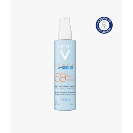 Vichy Capital Soleil UV Aqua Spray Hidratante Invisible SPF50 150 ml