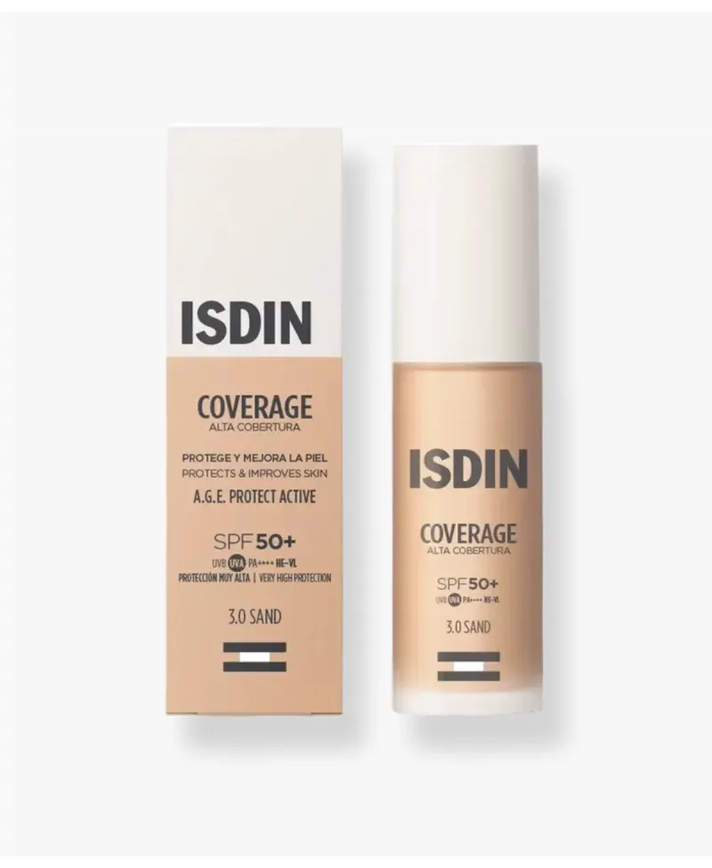 Isdin Coverage SPF50+ 3.0 Sand 30 ml