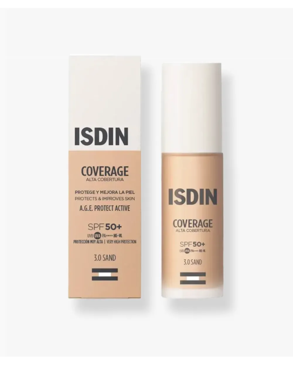 Isdin Coverage SPF50+ 3.0 Sand 30 ml