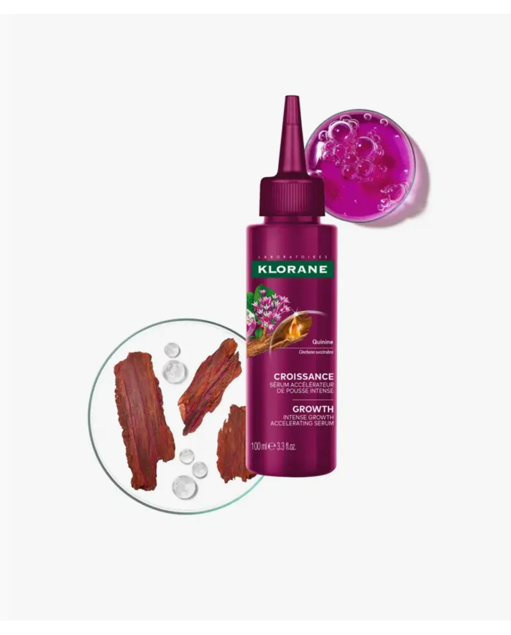 Klorane Quinina Croissance Sérum Crecimiento Acelerador Intensivo 100 ml