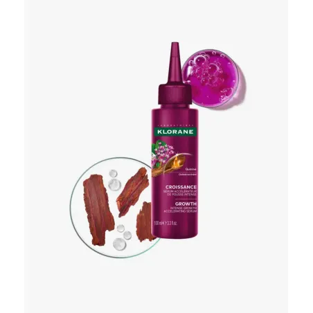 Klorane Quinina Croissance Sérum Crecimiento Acelerador Intensivo 100 ml