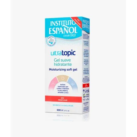 Instituto Español Ultratopic Gel Suave Hidratante 500 ml