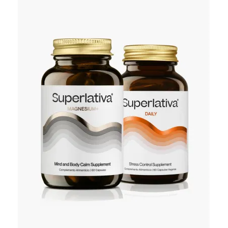 Superlativa Daily 60 Cápsulas + Superlativa Magnesium 60 Cápsulas