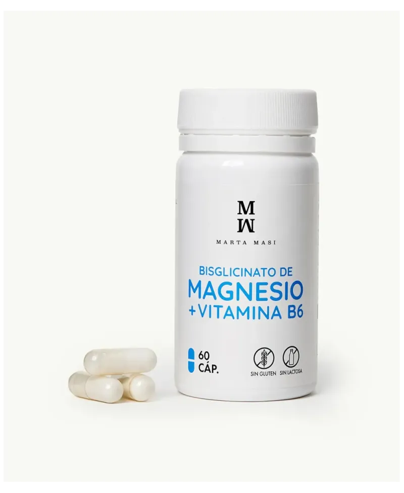 Bisglicinato de Magnesio Marta Masi (60 cáps) | Relájate y Duerme