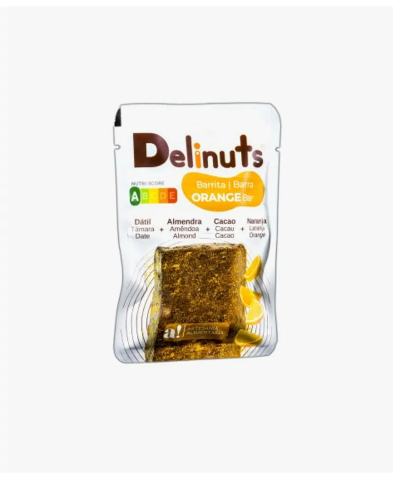Delinuts Barrita Orange 1 Unidad
