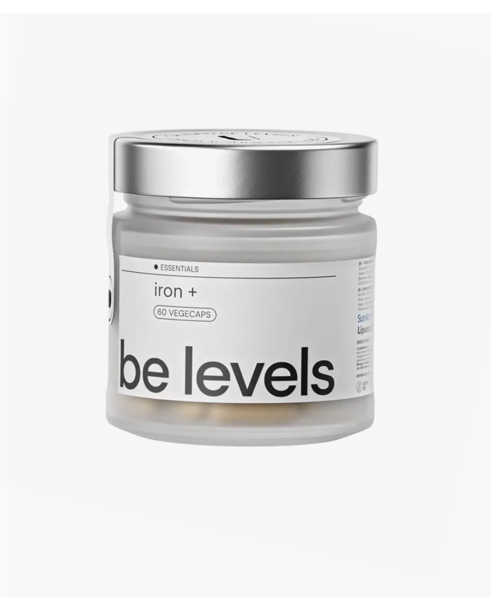 Belevels Iron+ 60 Cápsulas