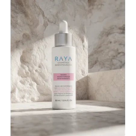 Raya Cosmética Dermatológica Suero Hidrotensor Reafirmante con Péptidos, Factores de Crecemiento y Ácido Hialurónico 30 ml