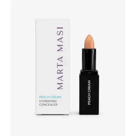 Marta Masi Corrector Hidratante Peach Cream | Neutraliza Ojeras e Ilumina + BROCHA GRATIS