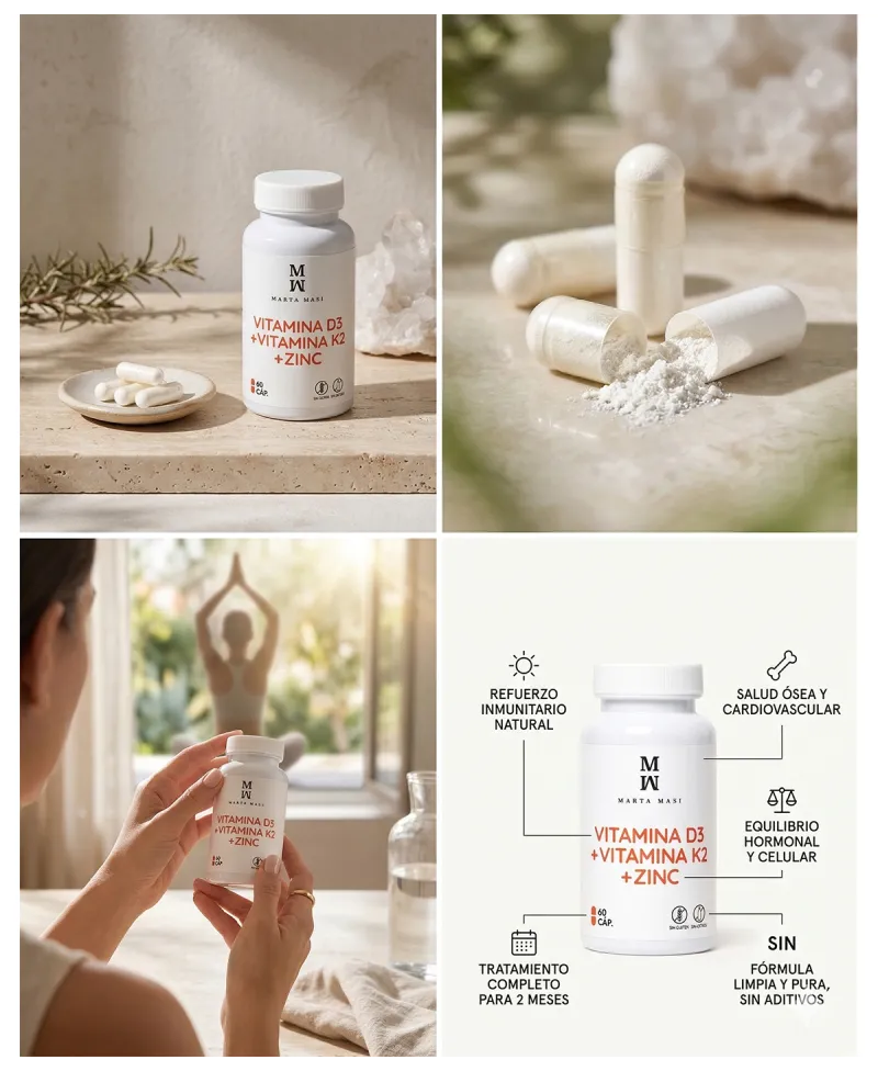 MM Vitamina D3 + K2 + Zinc