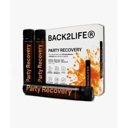 Back2Life PARTY RECOVERY Pack 5 Viales