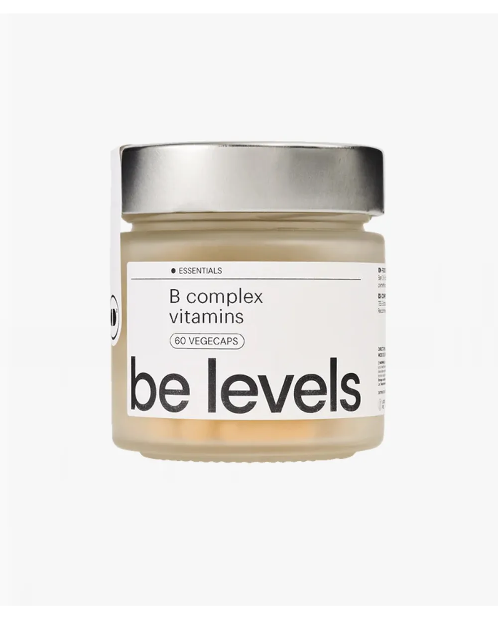 Belevels B Complex Vitamins 60 vegecaps