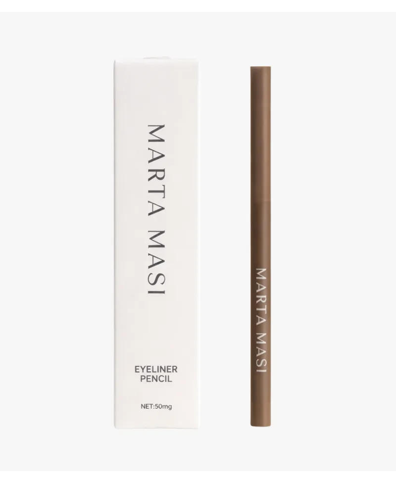 Marta Masi Eyeliner Pencil 50mg – Precisión Infinita y Color Intenso - Tono NATURAL BROWN