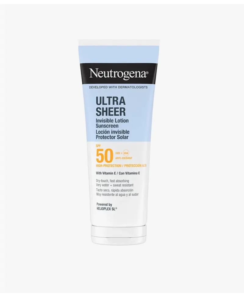 Neutrogena Ultra Sheer Loción Corporal Invisible Hidratante SPF50 200 ml