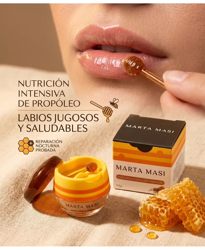 Marta Masi Mascarilla Labial Reparadora con Propóleo