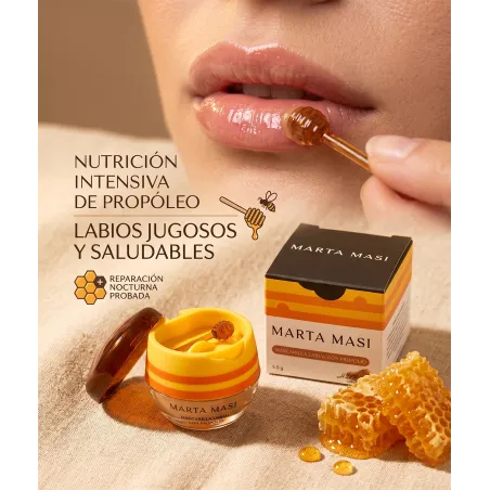 Mascarilla nocturna para labios