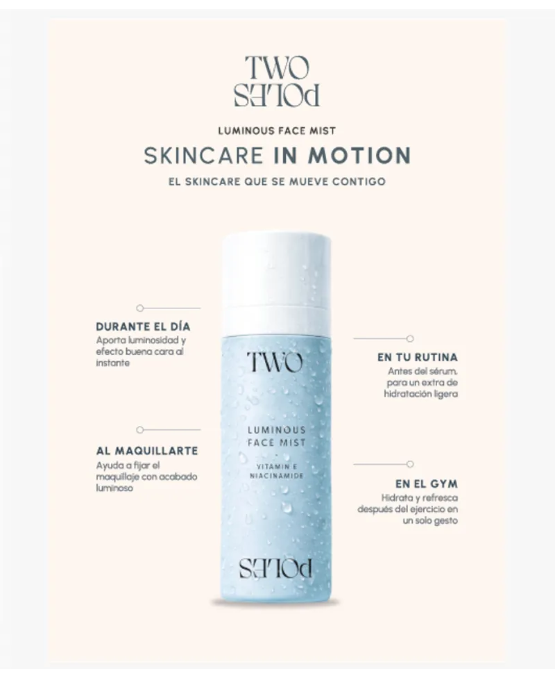 Two Poles Luminous Face Mist