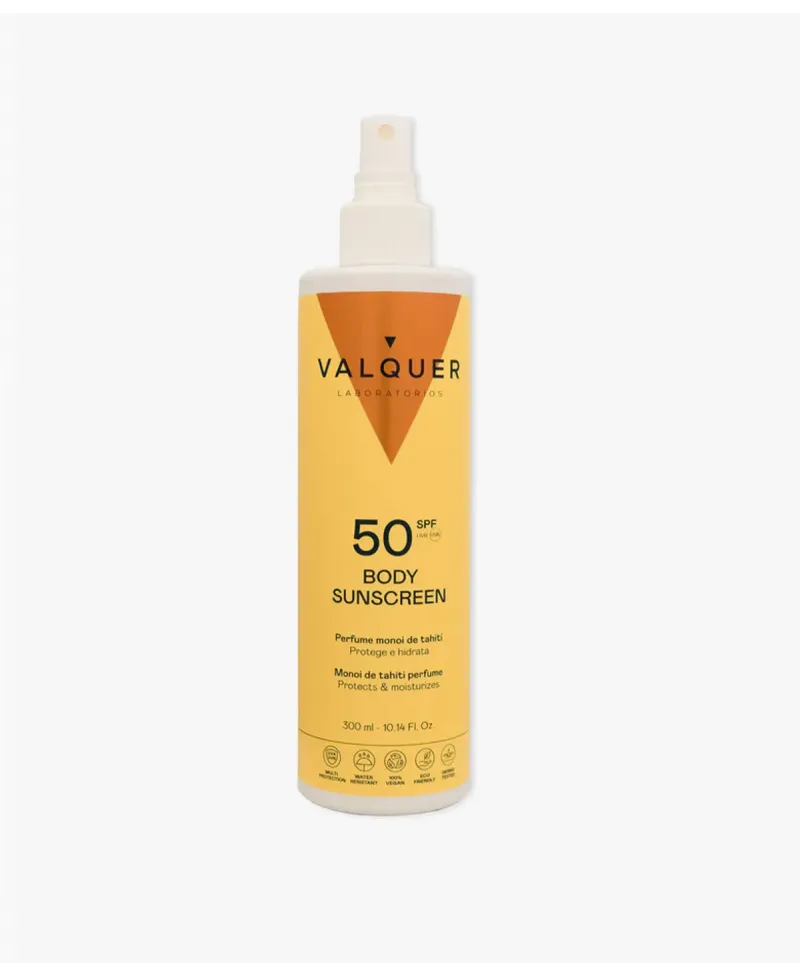 Valquer Protector Solar Corporal SPF50 Alta Protección e Hidratación 300 ml