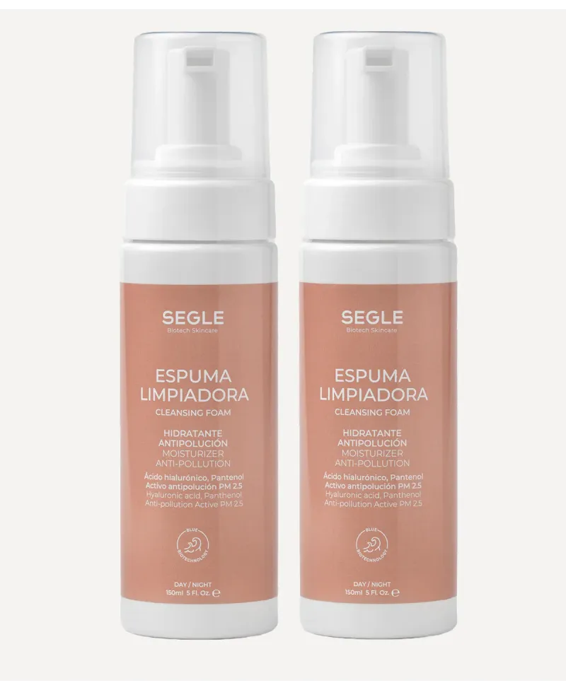 Segle Pack Espuma Limpiadora Facial 2x150 ml